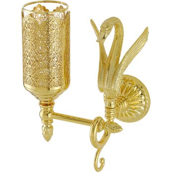 Стакан для зубных щеток Migliore Luxor 26162 Золото — фото 1, Стаканы для зубных щеток