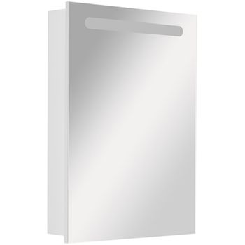 Зеркальный шкаф Roca Victoria Nord 60 ZRU9000030 с подсветкой Белый — фото 1, Зеркальные шкафы в ванную