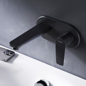 Смеситель для раковины AM.PM Gem F90A72222 Черный матовый — фото 4, Смесители для раковины