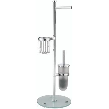 Напольная стойка WasserKRAFT K-1256 Хром — фото 1, Стойки - набор держателей