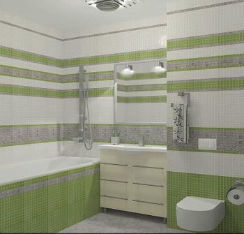 Стеклянная мозаика Natural Color Palette A-011 (B-011) 30x30 см — фото 4, Мозаика