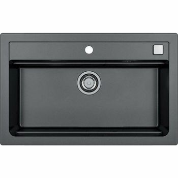 Кухонная мойка Alveus Granital Atrox 40 Carbon G91 790x500 1140447 Угольная — фото 1, Кухонные мойки