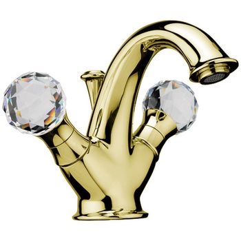 Смеситель для раковины Webert Karenina KA700102010 Золото — фото 1, Смесители для раковины