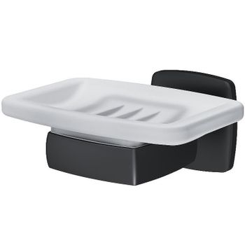 Мыльница AM.PM Gem A9034222 Черная матовая — фото 1, Мыльницы