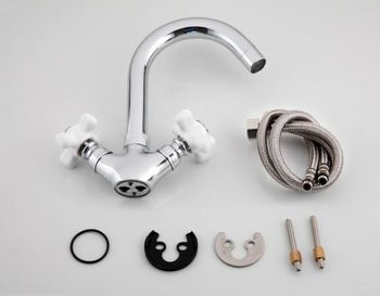 Смеситель для раковины Frap H18 F1318 Хром — фото 9, Смесители для раковины