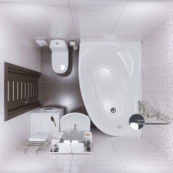 Акриловая ванна Triton Изабель 170x100 R Щ0000048747 без гидромассажа — фото 3, Акриловые ванны