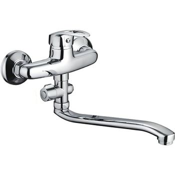 Смеситель для ванны Frap H39 F2139-B универсальный Хром — фото 1, Смеситель для ванны