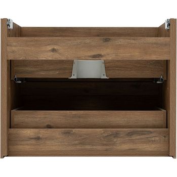 Тумба под раковину Aquanet Милан 80 336379 подвесная Дуб рустикальный — фото 8, Тумбы под раковину