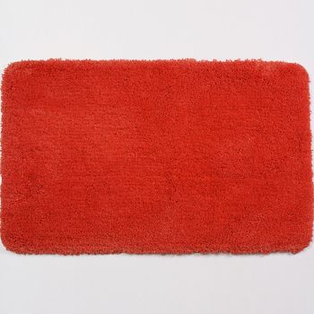 Коврик для ванной комнаты WasserKRAFT Kammel 90х57 BM-8308 Cherry Tomato — фото 1, Коврики для ванной комнаты