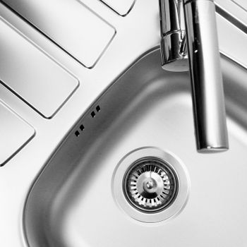 Кухонная мойка Alveus Zoom 10 NAT-90 615x500 1098940 Натуральная сталь — фото 3, Кухонные мойки