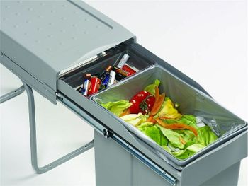 Товар: Система сортировки мусора Alveus Albio 20 1x21 L+0.5 L 1090334 Серая - фото 3 Система сортировки мусора Alveus Albio 20 1x21 L+0.5 L 1090334 Серая — фото 3, Системы сортировки мусора