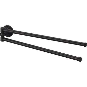 Полотенцедержатель WasserKRAFT Isar K-7331 поворотный Темная бронза — фото 1, Полотенцедержатели