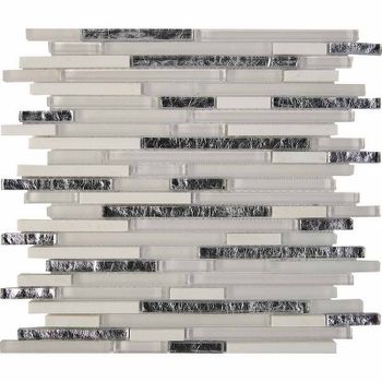 Мозаика Pixmosaic Камень и стекло PIX728 28,6x30 см — фото 1, Мозаика