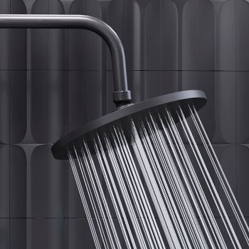 Верхний душ Damixa Jupiter 977050300 Черный матовый — фото 2, Верхние души