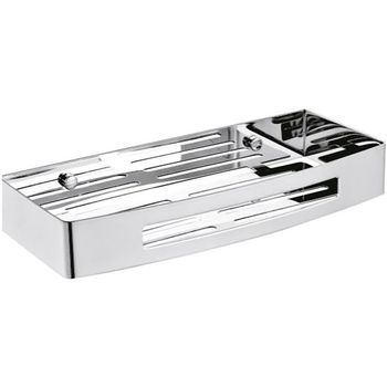 Подвесная полка Fixsen Hotel FX-31003B Хром — фото 1, Полки для ванной и душа