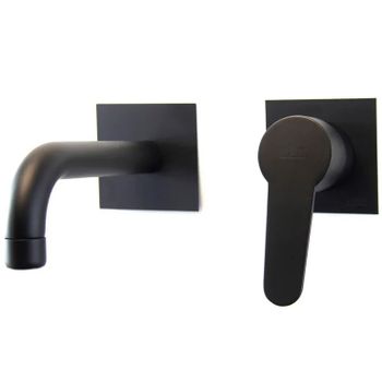 Смеситель для раковины Webert Sax Evolution SE830606560 Черный матовый — фото 1, Смесители для раковины