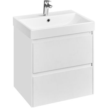 Тумба под раковину Roca Ona 60 A857613509 подвесная Белая матовая — фото 1, Тумбы под раковину