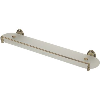 Стеклянная полка Veragio Bonjour VR.BNR-7811.BR Бронза — фото 1, Полки для ванной и душа