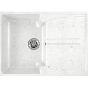 Кухонная мойка Domaci Бьелла DMC-40S GWS-40S-331 Белая — фото 1, Кухонные мойки