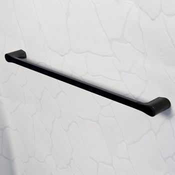 Полотенцедержатель WasserKRAFT Glan K-5130 Черный глянцевый — фото 2, Полотенцедержатели