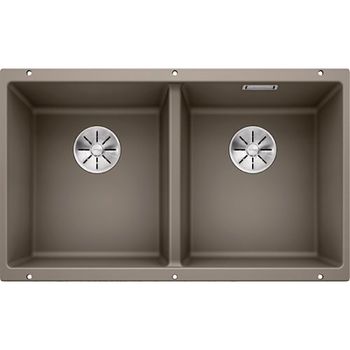 Кухонная мойка Blanco Subline 350/350-U 523581 Серый беж — фото 1, Кухонные мойки