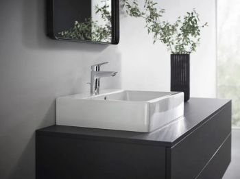 Смеситель для раковины Hansgrohe Logis 71100000 Хром — фото 18, Смесители для раковины
