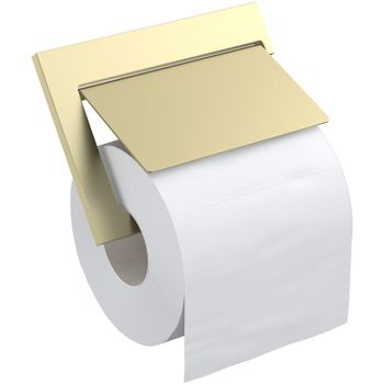 Товар: Держатель туалетной бумаги Timo Petruma 15242/17 с крышкой Золото матовое - фото 1 Держатель туалетной бумаги Timo Petruma 15242/17 с крышкой Золото матовое — фото 1, Держатели туалетной бумаги