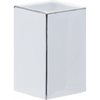 Стакан для зубных щеток Ridder Chichi 2241101 Белый — фото 1, Стаканы для зубных щеток