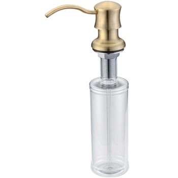 Дозатор для жидкого мыла ZorG ZR-21 BR Бронза — фото 1, Дозаторы для кухонных моек