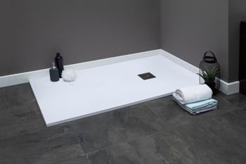 Душевой поддон из искусственного камня Aquanet Pleasure 160x90 256308 с антискользящим покрытием — фото 5, Душевые поддоны из искусственного камня