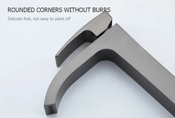 Смеситель для раковины Gappo G07-9 G1007-89 Оружейная сталь — фото 4, Смесители для раковины