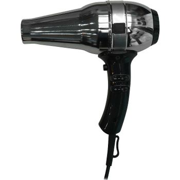 Фен Nofer Hotel Line 02013.B Черный Металлик — фото 1, Фены для общественных мест