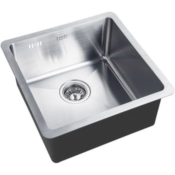 Кухонная мойка ZorG HD 4444 Нержавеющая сталь — фото 1, Кухонные мойки