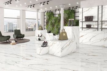 Керамогранит Azario Marvel Gold Glossy P231123012G 80х160 см — фото 5, Керамогранит