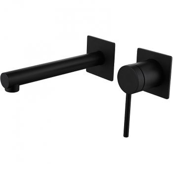 Смеситель для раковины Abber Emotion AF8812B Черный матовый — фото 1, Смесители для раковины