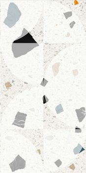 Керамогранит Creto Cray light geometry NB_P0023 30х60 см — фото 1, Керамогранит