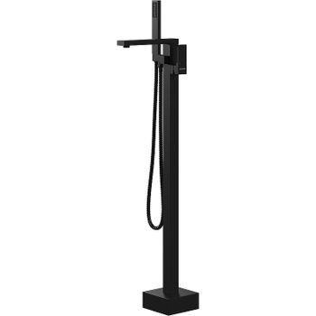 Смеситель для ванны Grossman Falcon 530.K35.08.210 Черный матовый — фото 1, Смесители напольные