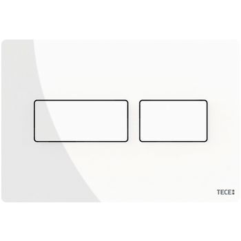 Клавиша смыва Tece Solid 9240432 для унитаза Белый глянец — фото 1, Кнопки смыва