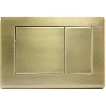 Клавиша смыва Tece Planus 9240366 для унитаза Состаренная латунь — фото 1, Кнопки смыва