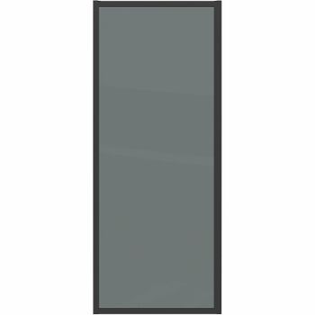 Душевая стенка Grossman Cosmo 70 200.K33.02.70.21.10 профиль Черный матовый стекло тонированное — фото 1, Боковые стенки