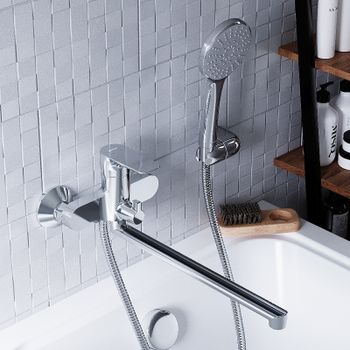 Смеситель для ванны Damixa RedBlu Origin Evo 2 789500000 универсальный Хром — фото 2, Смеситель для ванны