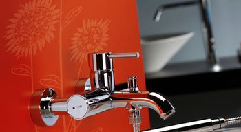 Смеситель для ванны Webert Elio EL850101015 Хром — фото 2, Смеситель для ванны