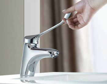 Смеситель для раковины Frap H54 F1054 Хром — фото 5, Смесители для раковины