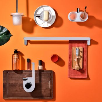 Вешалка для полотенец Raglo R300.052 Хром — фото 7, Крючки для полотенец