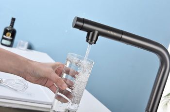 Смеситель для кухни Paulmark Urban Ur213104-NI Никель — фото 12, Смесители для кухни