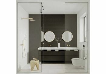 Керамическая мозаика Orro Mosaic Ceramic Grafit Gamma 28,1x32,5 см — фото 4, Мозаика