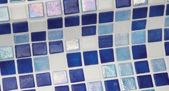 Стеклянная мозаика Ezarri Iris Mix Oasis Mix 31,3х49,5 см — фото 1, Мозаика