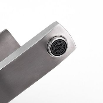 Смеситель для раковины Frap H802 F10802 Сатин — фото 2, Смесители для раковины