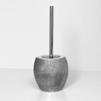 Ершик для унитаза WasserKRAFT Eider K-33327 Хром — фото 2, Ершики для унитаза