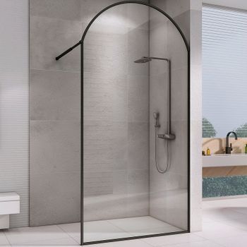 Товар: Душевая перегородка Abber Immer Offen 100 AG64100BN8 профиль Черный стекло прозрачное - фото 1 Душевая перегородка Abber Immer Offen 100 AG64100BN8 профиль Черный стекло прозрачное — фото 1, Душевые перегородки